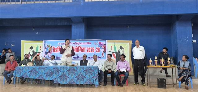 परिक्षेत्र स्तरीय बैडमिंटन प्रतियोगिता सफलतापूर्वक संपन्न